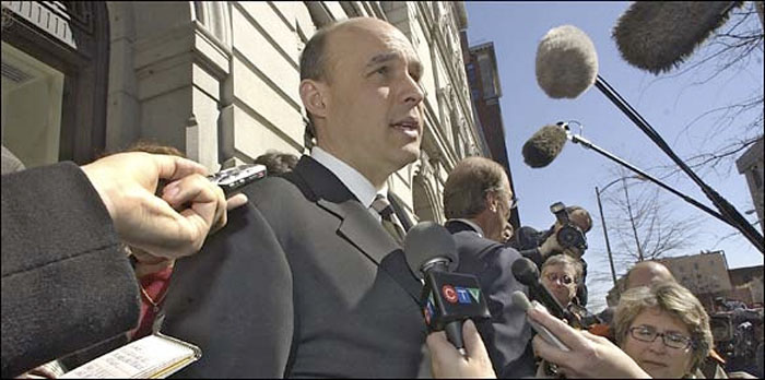 James L. Balsillie said that BlackBerry service would continue even if his company had to change some of the operational details.