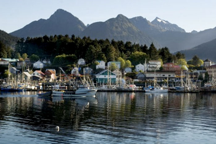 On Baranof Island, the town of Sitka (its harbor, set against a backdrop of the Coast Mountains) is reachable only by boat or plane. Says local artist Teri Rofkar: “Our isolation—it’s a gift." Brian Smale.