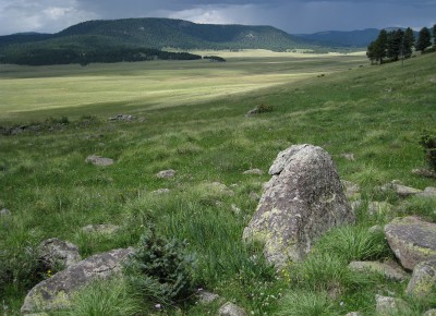 Calm before the storm in Valles Caldera National Preserve in northern New Mexico. ©Joshua Brockman 2010. All Rights Reserved.