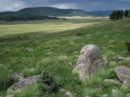 Calm before the storm in Valles Caldera National Preserve in northern New Mexico. ©Joshua Brockman 2010. All Rights Reserved.