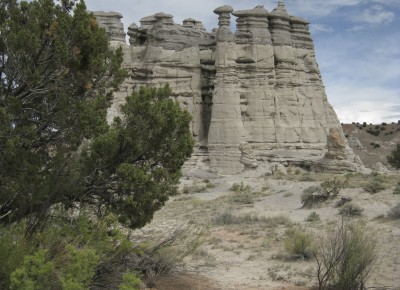 Hoodoos stand tall against the northern New Mexican sky. ©Joshua Brockman 2012. All Rights Reserved.