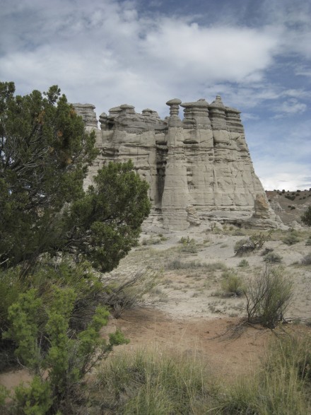 Hoodoos stand tall against the northern New Mexican sky. ©Joshua Brockman 2012. All Rights Reserved.